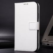For Google Pixel 9 Pro Diamond Texture Leather Phone Case(White)