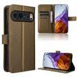 For Google Pixel 9 Diamond Texture Leather Phone Case(Brown) - Google Cases by PMC TechLife | Online Shopping South Africa | PMC TechLife | Buy Now Pay Later Mobicred