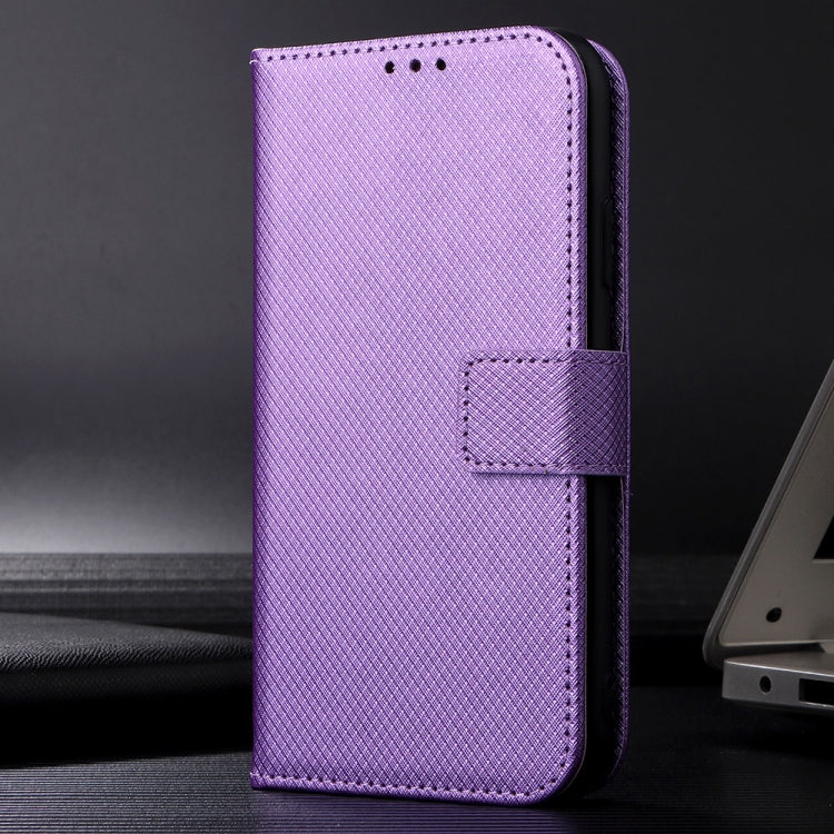 For Google Pixel 9 Diamond Texture Leather Phone Case(Purple)