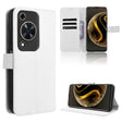 For Huawei nova Y72 4G Diamond Texture Leather Phone Case(White) - Huawei Cases by PMC TechLife | Online Shopping South Africa | PMC TechLife | Buy Now Pay Later Mobicred