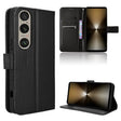 For Sony Xperia 1 VI 2024 Diamond Texture Leather Phone Case(Black) - free shipping - PMC Jewellery - Order now!