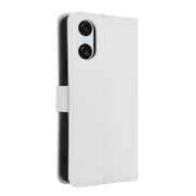 For Sony Xperia 10 VI 2024 Diamond Texture Leather Phone Case(White)