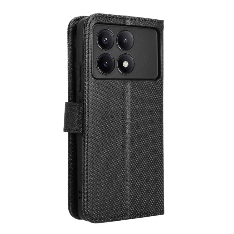 For Xiaomi Redmi K70 / K70 Pro Diamond Texture Leather Phone Case(Black)