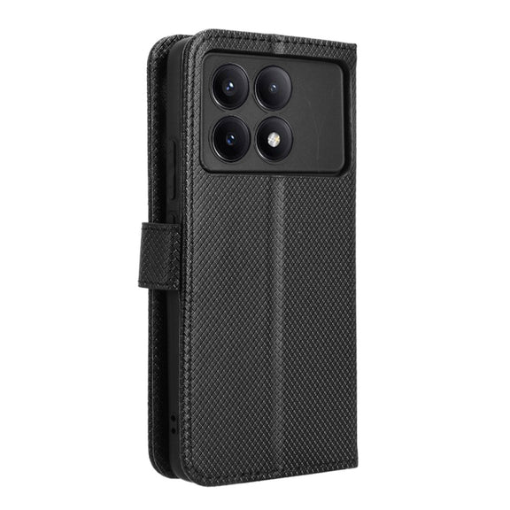 For Xiaomi Redmi K70 / K70 Pro Diamond Texture Leather Phone Case(Black)