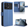 For Xiaomi Redmi K70 / K70 Pro Diamond Texture Leather Phone Case(Blue) - free shipping - PMC Jewellery - Order now!