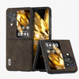 For OPPO Find N3 Flip ABEEL Dream Litchi Texture PU Phone Case(Khaki) - free shipping - PMC TechLife - Order now!
