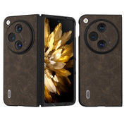 For OPPO Find N3 / OnePlus Open ABEEL Dream Litchi Texture PU Phone Case(Khaki)