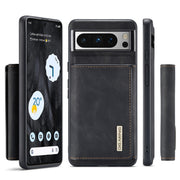 For Google Pixel 8 Pro DG.MING M1 Series 3-Fold Multi Card Wallet + Magnetic Phone Case(Black)