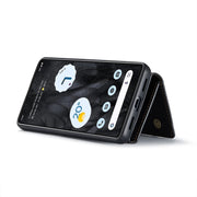 For Google Pixel 8 Pro DG.MING M1 Series 3-Fold Multi Card Wallet + Magnetic Phone Case(Black)
