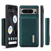 For Google Pixel 8 Pro DG.MING M1 Series 3-Fold Multi Card Wallet + Magnetic Phone Case(Green)