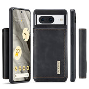 For Google Pixel 8 DG.MING M1 Series 3-Fold Multi Card Wallet + Magnetic Phone Case(Black)