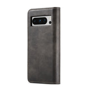 For Google Pixel 8 Pro DG.MING Crazy Horse Texture Detachable Magnetic Leather Phone Case(Grey)