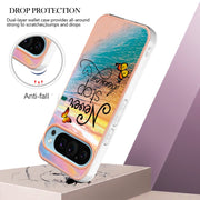 For Google Pixel 9 Pro XL Electroplating IMD TPU Phone Case(Dream Butterfly)