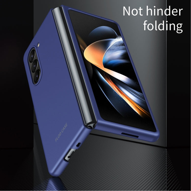 For Samsung Galaxy Z Fold5 Skin Feel Shockproof PC Fold Protective Phone Case(Green)