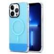 For iPhone 13 Pro PC + TPU IMD MagSafe Magnetic Phone Case(Blue) - free shipping - PMC TechLife - Order now!