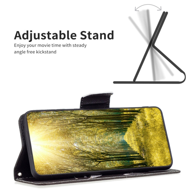 For Xiaomi Redmi K70 / K70 Pro Colored Drawing Pattern Leather Phone Case(Smirk)