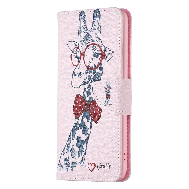 For Xiaomi Redmi K70 / K70 Pro Colored Drawing Pattern Leather Phone Case(Deer)