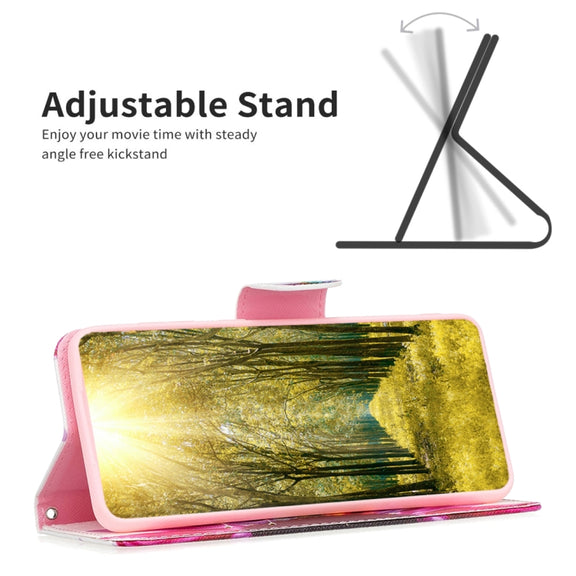 For Xiaomi Redmi K70 / K70 Pro Colored Drawing Pattern Leather Phone Case(Sun Flower)