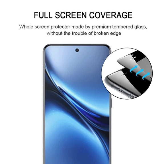 For vivo X200 Pro 3D Curved Edge Full Screen Tempered Glass Film