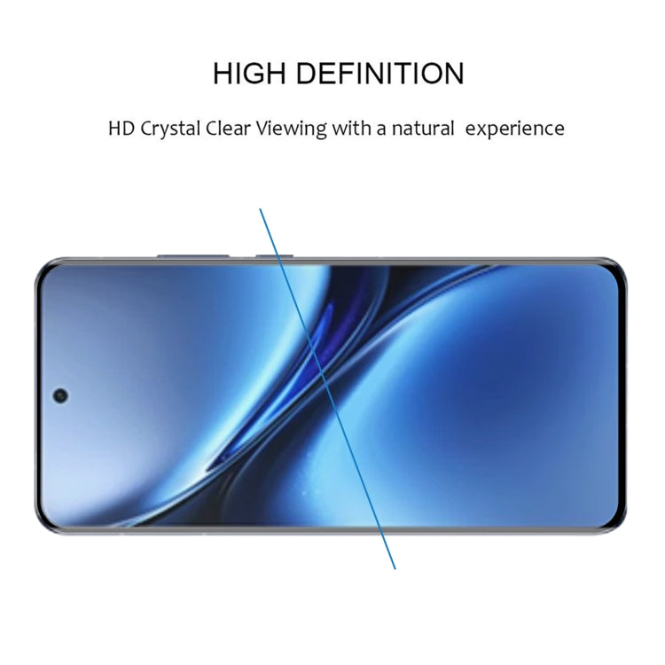For vivo X200 Pro 3D Curved Edge Full Screen Tempered Glass Film