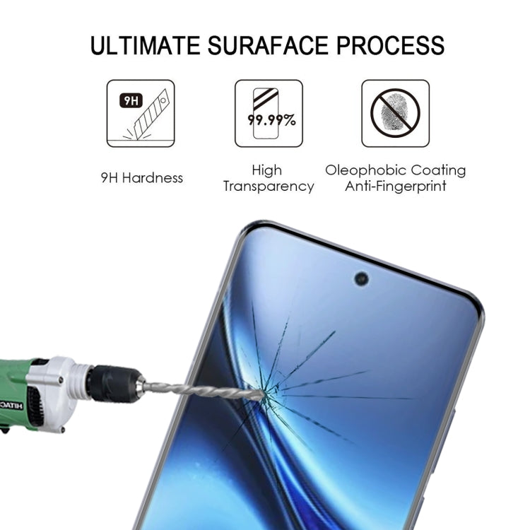 For vivo X200 Pro 3D Curved Edge Full Screen Tempered Glass Film