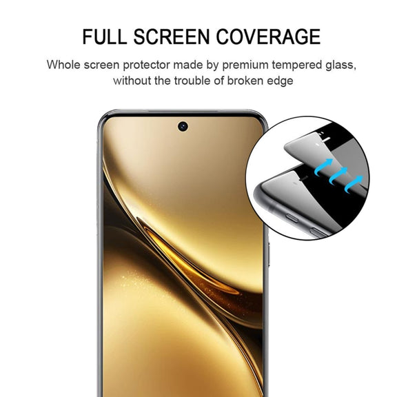 For vivo X200 3D Curved Edge Full Screen Tempered Glass Film