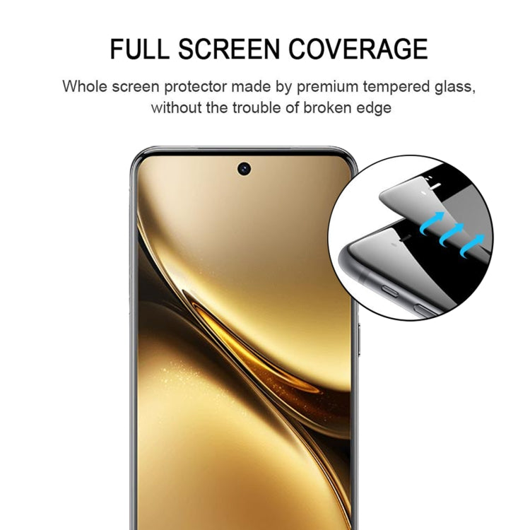 For vivo X200 3D Curved Edge Full Screen Tempered Glass Film