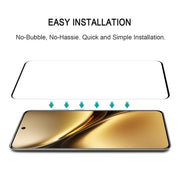 For vivo X200 3D Curved Edge Full Screen Tempered Glass Film