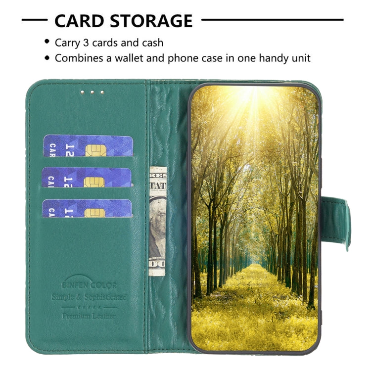 For Google Pixel 9 Diamond Lattice Wallet Leather Flip Phone Case(Green)
