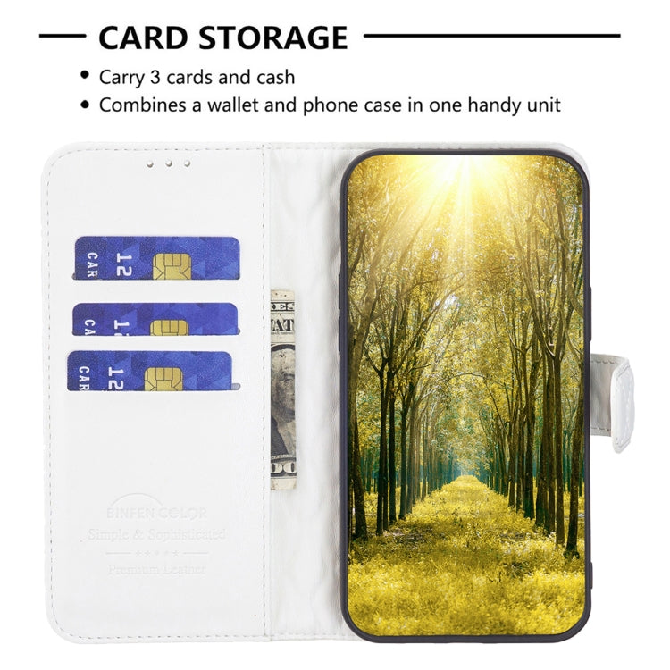 For Google Pixel 9 Diamond Lattice Wallet Leather Flip Phone Case(White)