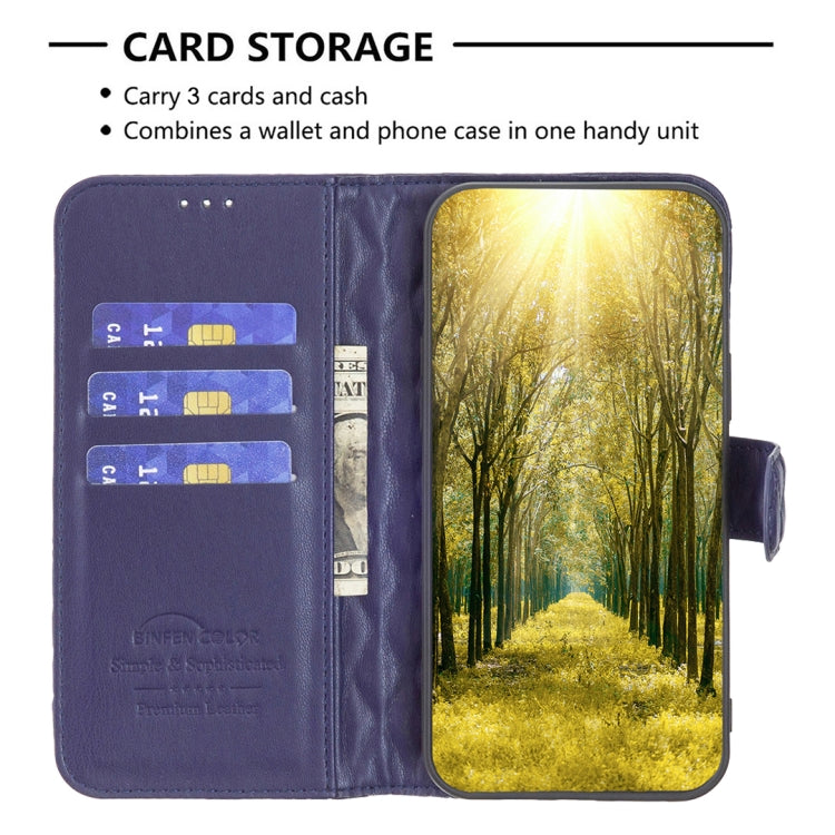 For Google Pixel 9 Diamond Lattice Wallet Leather Flip Phone Case(Blue)
