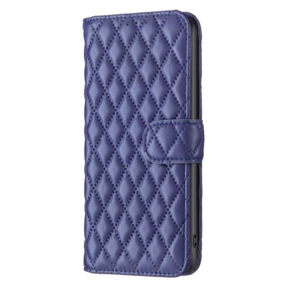 For Google Pixel 9 Pro Diamond Lattice Wallet Leather Flip Phone Case(Blue)