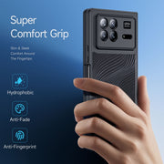 For Xiaomi Mix Fold 3 DUX DUCIS Aimo Series TPU + PC Frosted Feel Phone Case(Black)