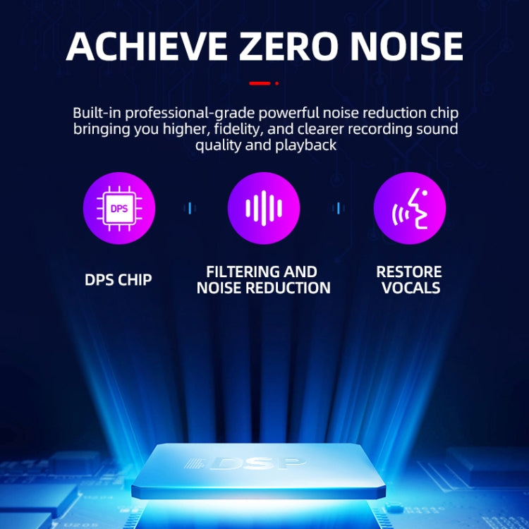 JNN M2 Ultra-thin HD Noise Reduction Intelligent Control Voice Voice Recorder, Capacity:32GB(Black)