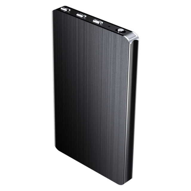 JNN M2 Ultra-thin HD Noise Reduction Intelligent Control Voice Voice Recorder, Capacity:32GB(Black)