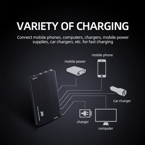 JNN M2 Ultra-thin HD Noise Reduction Intelligent Control Voice Voice Recorder, Capacity:32GB(Black)