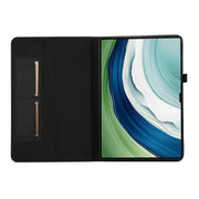 For Huawei MatePad Pro 13.2 Fabric Leather Tablet Case(Black)