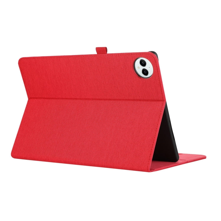 For Huawei MatePad Pro 13.2 Fabric Leather Tablet Case(Red)