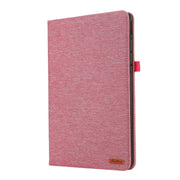 For Huawei MatePad Pro 13.2 Fabric Leather Tablet Case(Rose Red)