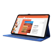 For Huawei MatePad SE 11 2024 Fabric Leather Tablet Case(Blue)