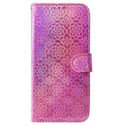 For Tecno Spark 10 / Spark 10C Colorful Magnetic Buckle Leather Phone Case(Pink)