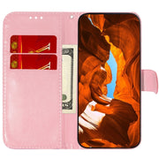 For Tecno Spark 10 / Spark 10C Colorful Magnetic Buckle Leather Phone Case(Pink)