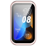 For Huawei Band 10 / 9 / 8 PC + Tempered Film Integrated Protective Watch Case(Matte Powder)