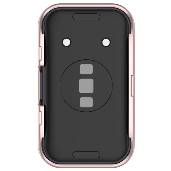For Huawei Band 10 / 9 / 8 PC + Tempered Film Integrated Protective Watch Case(Matte Powder)