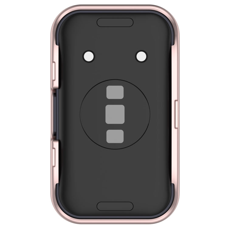 For Huawei Band 10 / 9 / 8 PC + Tempered Film Integrated Protective Watch Case(Matte Powder)