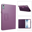 For Lenovo Xiaoxin Pad 11 2024 / M11 Litchi Texture Leather Tablet Case(Purple) - Lenovo by PMC Jewellery | Online Shopping South Africa | PMC Jewellery | Buy Now Pay Later Mobicred