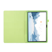 For Lenovo Xiaoxin Pad 11 2024 / M11 Litchi Texture Leather Tablet Case(Green)