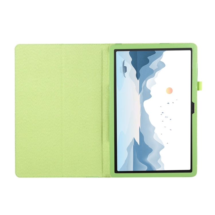 For Lenovo Xiaoxin Pad 11 2024 / M11 Litchi Texture Leather Tablet Case(Green)