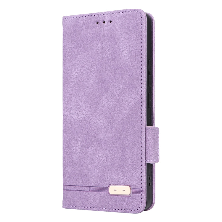 For Xiaomi Redmi Note 13 Pro 5G Magnetic Clasp Leather Phone Case(Purple)