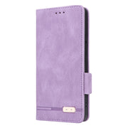For Xiaomi Redmi Note 13 Pro 5G Magnetic Clasp Leather Phone Case(Purple)